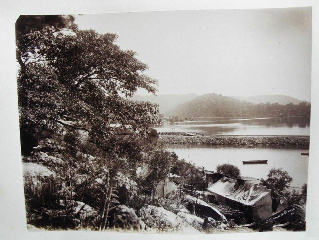 Sackville Reach, Hawkesbury River photograph by King and Kerry c1880. SLNSW
